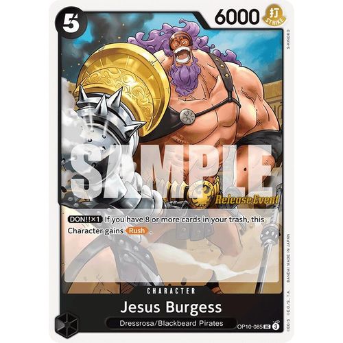 Jesus Burgess (OP10 - 085) [Royal Blood Release Event Cards] - PokéBox Australia