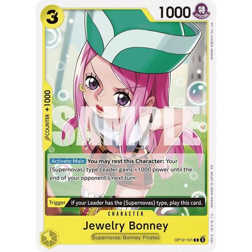 Jewelry Bonney (101) (OP12 - 101) (Legacy of the Master) - PokéBox Australia