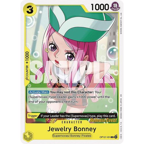 Jewelry Bonney (101) (OP12 - 101) (Legacy of the Master Release Event Cards) - PokéBox Australia