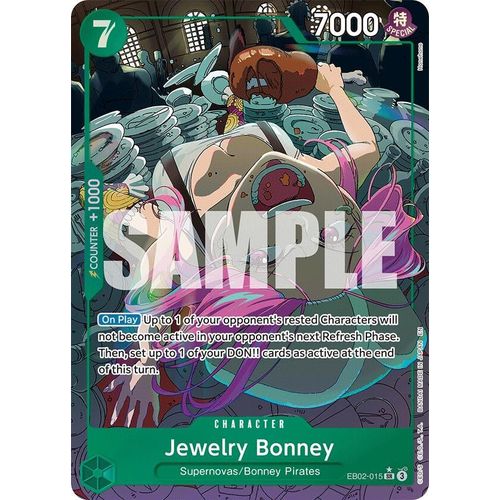 Jewelry Bonney (Alternate Art) (EB02 - 015) (Extra Booster: Anime 25th Collection) - PokéBox Australia