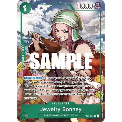 Jewelry Bonney (CS 2023 Celebration Pack) (ST02 - 007) [One Piece Promotion Cards] - PokéBox Australia