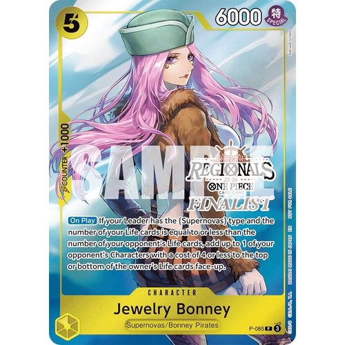 Jewelry Bonney (Offline Regional Finalist Card Set 2025 Vol.2) (P - 085) (One Piece Promotion Cards) - PokéBox Australia