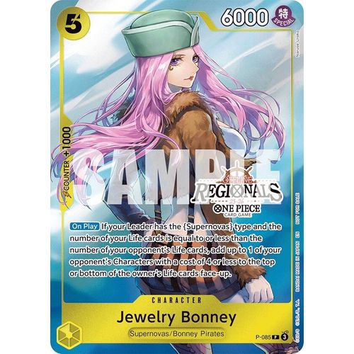 Jewelry Bonney (Offline Regional Participation Pack 2025 Vol.2) (P - 085) (One Piece Promotion Cards) - PokéBox Australia