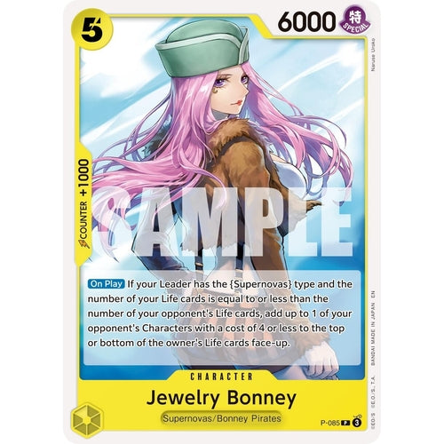 Jewelry Bonney - P - 085 (Reprint) (P - 085) (Premium Booster - The Best - Vol. 2) - PokéBox Australia