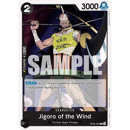 Jigoro of the Wind (OP06 - 084) [Wings of the Captain] - PokéBox Australia
