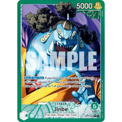 Jinbe (021) (Alternate Art) (OP11 - 021) [A Fist of Divine Speed] - PokéBox Australia