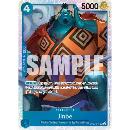 Jinbe (045) (OP07 - 045) [500 Years in the Future] - PokéBox Australia