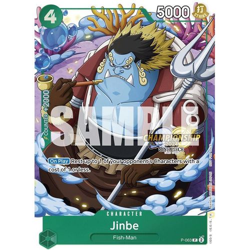 Jinbe (CS 2024 Event Pack) (P - 063) [One Piece Promotion Cards] - PokéBox Australia