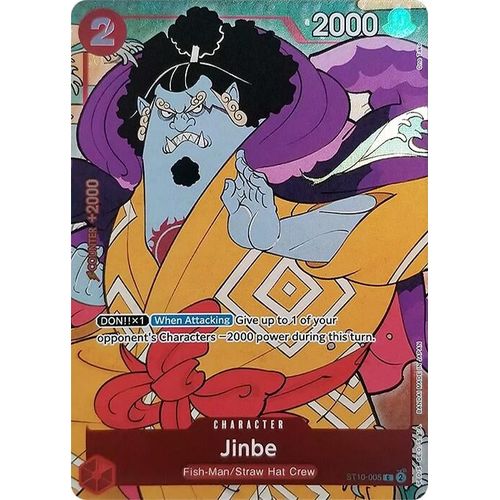 Jinbe (English Version 1st Anniversary Set) (ST10 - 005) [One Piece Promotion Cards] - PokéBox Australia