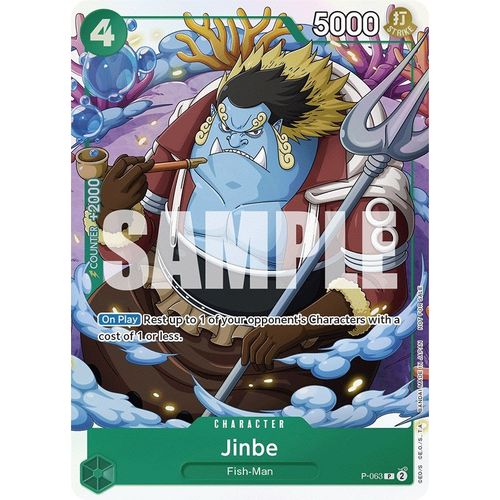 Jinbe (Event Pack Vol. 4) (P - 063) [One Piece Promotion Cards] - PokéBox Australia