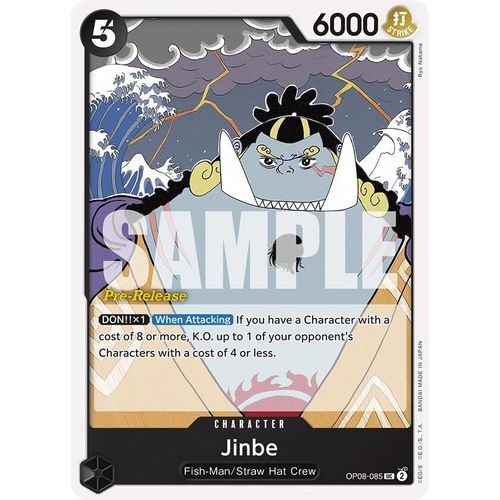 Jinbe (OP08 - 085) [Two Legends Pre - Release Cards] - PokéBox Australia