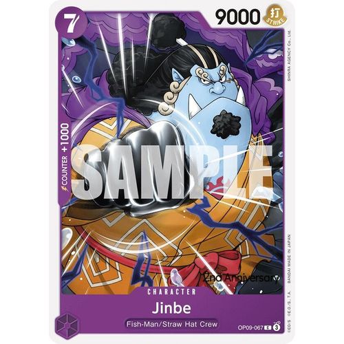 Jinbe (OP09 - 067) [Emperors in the New World: 2nd Anniversary Tournament Cards] - PokéBox Australia