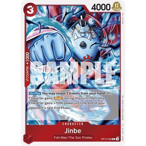Jinbe (OP12 - 009) (Legacy of the Master) - PokéBox Australia
