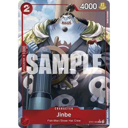 Jinbe (Parallel) (ST21 - 005) [Starter Deck EX: Gear 5] - PokéBox Australia