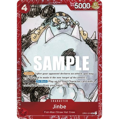 Jinbe (Premium Card Collection - ONE PIECE FILM RED Edition - ) (OP01 - 014) [One Piece Promotion Cards] - PokéBox Australia