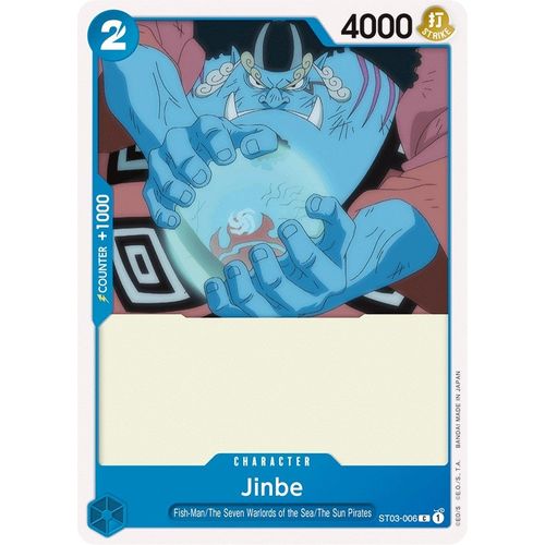 Jinbe (ST03 - 006) [Starter Deck 3: The Seven Warlords of The Sea] - PokéBox Australia