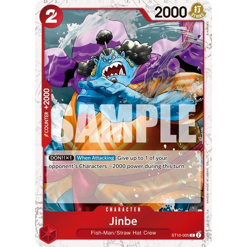 Jinbe - ST10 - 005 (Pirate Foil) (ST10 - 005) (Premium Booster - The Best - Vol. 2) - PokéBox Australia