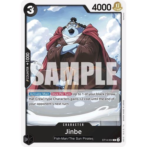 Jinbe (ST14 - 004) [Starter Deck 14: 3D2Y] - PokéBox Australia