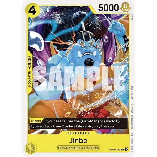 Jinbe (Tournament Pack 2025 Vol. 3) (EB02 - 055) (One Piece Promotion Cards) - PokéBox Australia