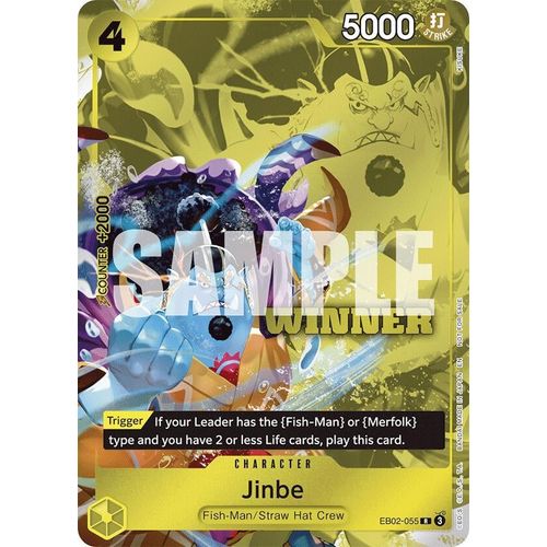 Jinbe (Winner Pack 2025 Vol. 3) (EB02 - 055) (One Piece Promotion Cards) - PokéBox Australia