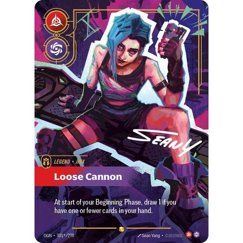 Jinx - Loose Cannon (Alternate Art) (301*/298) (Origins) - PokéBox Australia