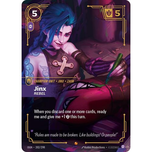Jinx - Rebel (202/298) (Origins) - PokéBox Australia