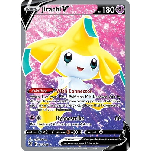 Jirachi V (Full Art) (170/189) (SWSH10: Astral Radiance) - PokéBox Australia
