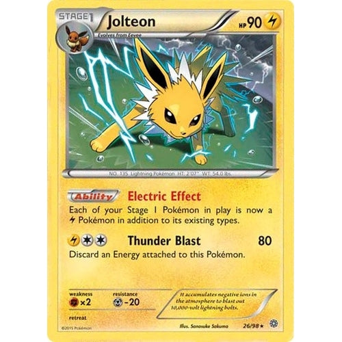 Jolteon - 26/98 (Cosmos Holo) (026/098) (Miscellaneous Cards & Products) - PokéBox Australia