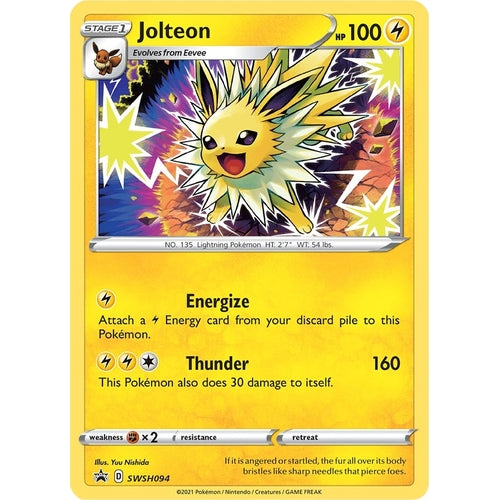 Jolteon - SWSH094 (SWSH094) (SWSH: Sword & Shield Promo Cards) - PokéBox Australia