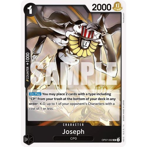 Joseph (OP07 - 092) [500 Years in the Future] - PokéBox Australia