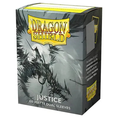 Dragon Shield - Standard Dual Matte Justice Sleeves 100 pack - PokéBox Australia