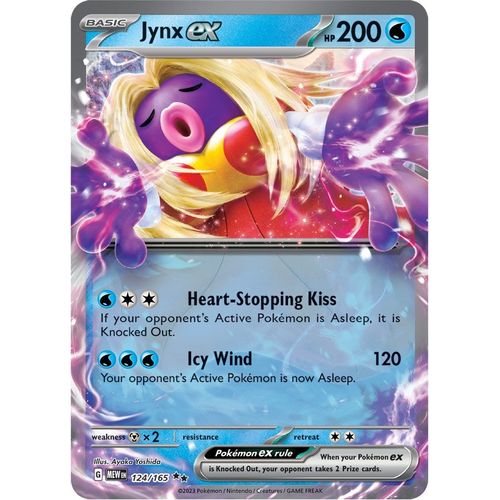 Jynx ex (124/165) [SV: Scarlet & Violet 151] - PokéBox Australia