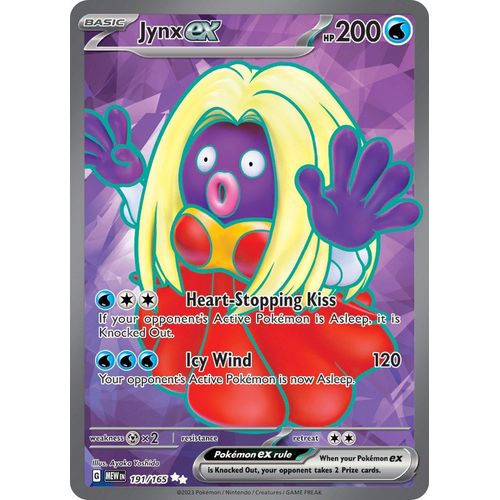 Jynx ex (191/165) [SV: Scarlet & Violet 151] - PokéBox Australia