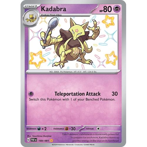 Kadabra (149/091) [SV: Paldean Fates] - PokéBox Australia