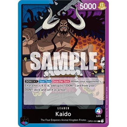 Kaido (061) (OP01 - 061) [Romance Dawn] - PokéBox Australia