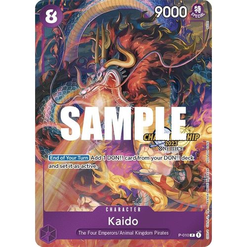 Kaido (CS 2023 Celebration Pack) (P - 010) [One Piece Promotion Cards] - PokéBox Australia