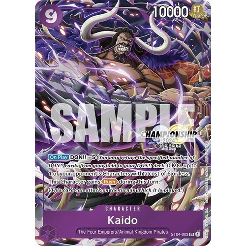 Kaido (CS 2024 Celebration Pack) (ST04 - 003) [One Piece Promotion Cards] - PokéBox Australia
