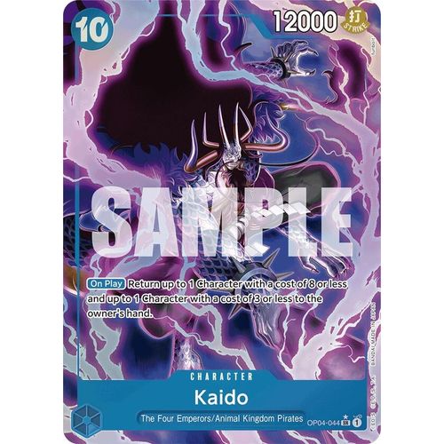 Kaido (OP04 - 044) (Alternate Art) (OP04 - 044) [Premium Booster - The Best - ] - PokéBox Australia