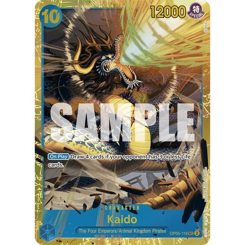 Kaido (OP05 - 118) (Reprint) (OP05 - 118) [Premium Booster - The Best - ] - PokéBox Australia