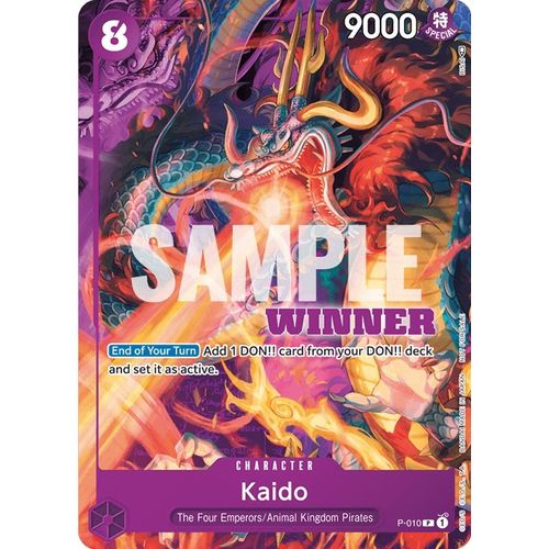 Kaido - P - 010 (Winner Pack Vol. 1) (P - 010) [One Piece Promotion Cards] - PokéBox Australia