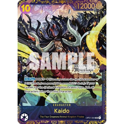 Kaido (Treasure Cup) (OP01 - 094) [One Piece Promotion Cards] - PokéBox Australia