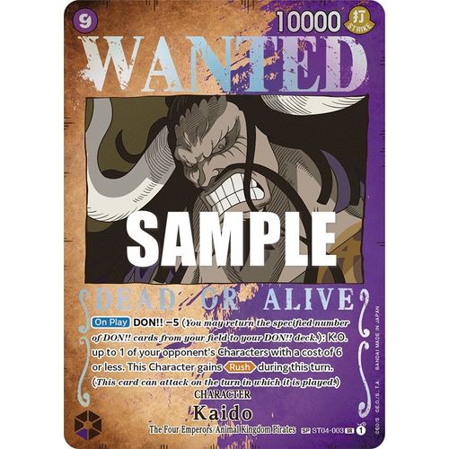 Kaido (Wanted Poster) (ST04 - 003) [Pillars of Strength] - PokéBox Australia