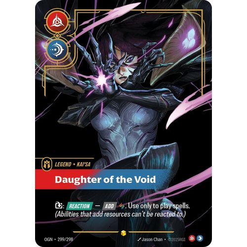 Kai'Sa - Daughter of the Void (Overnumbered) (299/298) (Origins) - PokéBox Australia