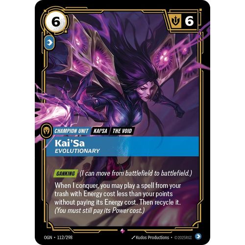 Kai'Sa - Evolutionary (112/298) (Origins) - PokéBox Australia
