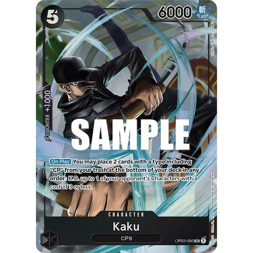 Kaku (080) (Alternate Art) (OP03 - 080) [Pillars of Strength] - PokéBox Australia