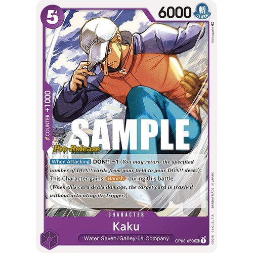 Kaku (OP03 - 059) [Pillars of Strength Pre - Release Cards] - PokéBox Australia