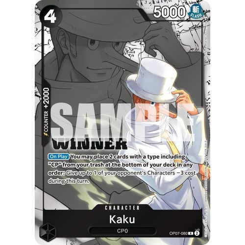 Kaku (Winner Pack 2025 Vol. 1) (OP07 - 080) [One Piece Promotion Cards] - PokéBox Australia