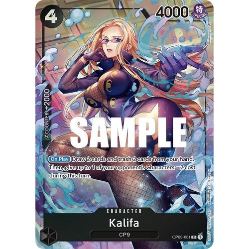 Kalifa (081) (Alternate Art) (OP03 - 081) [Pillars of Strength] - PokéBox Australia