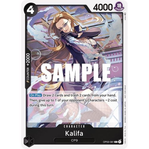 Kalifa (Dash Pack) (OP03 - 081) [Kingdoms of Intrigue] - PokéBox Australia