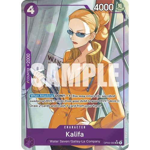 Kalifa (Full Art) (OP03 - 060) [Premium Booster - The Best - ] - PokéBox Australia